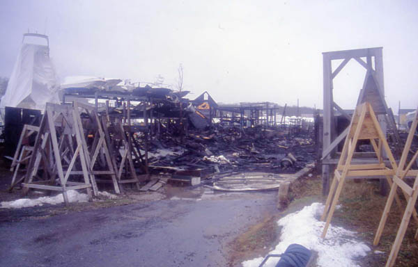 crosby yacht yard fire